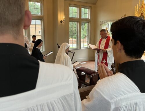 Sr. Mary Philomena’s First Profession